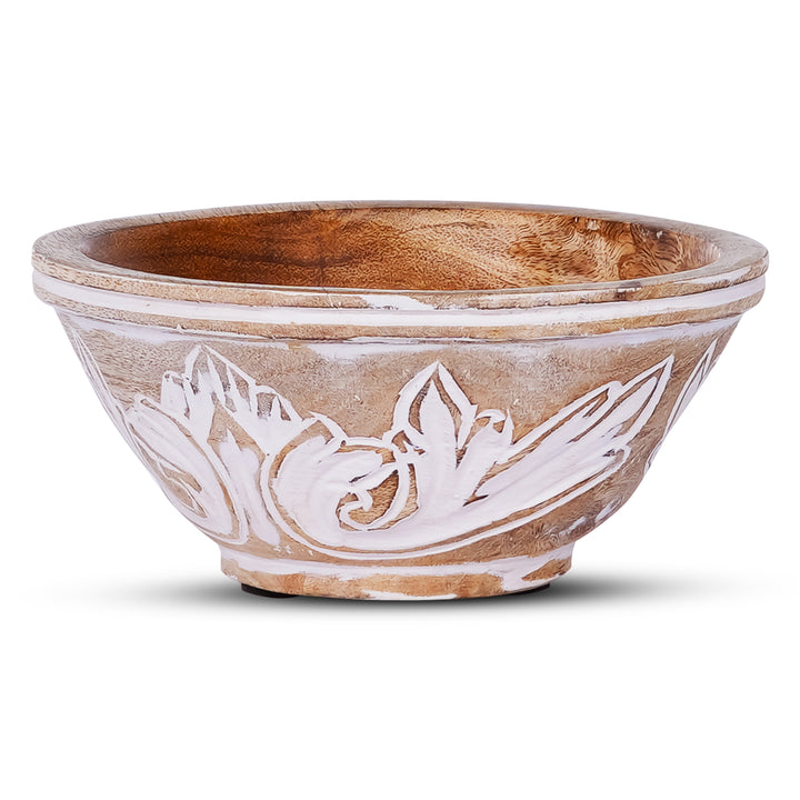 Baspa Valley Mangowood Decorative Bowls