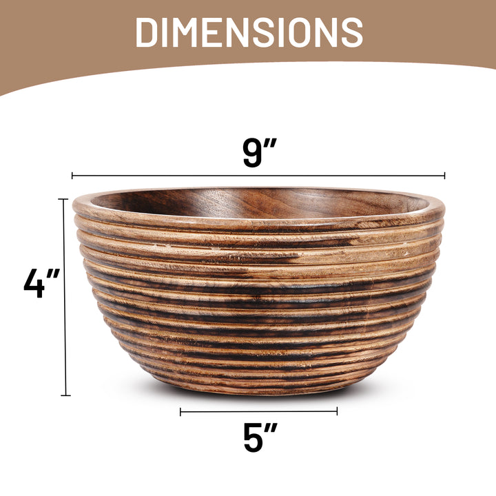 Darma Valley Mangowood Decorative Bowls
