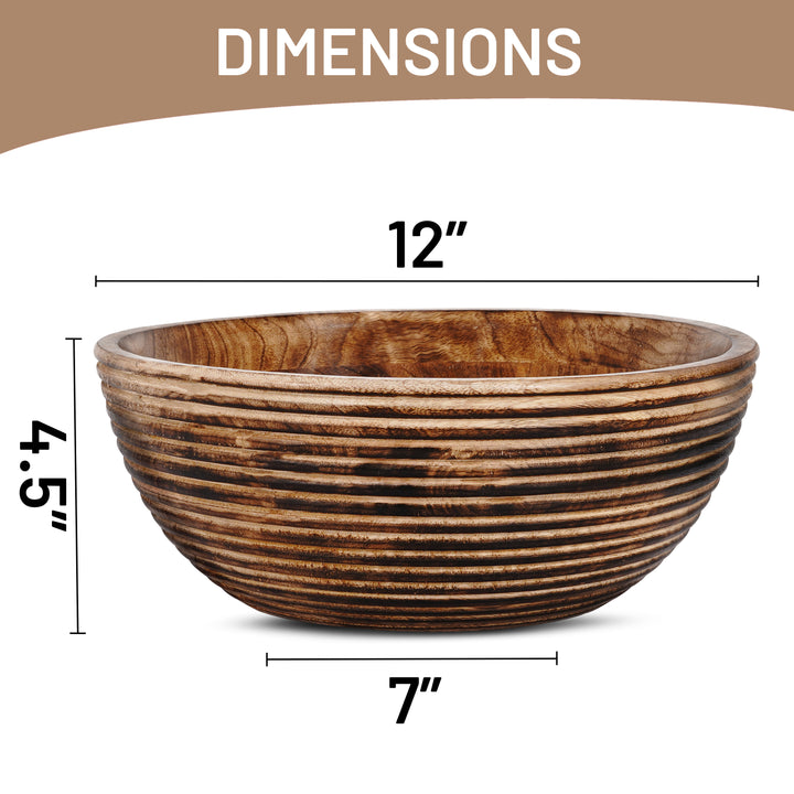 Darma Valley Mangowood Decorative Bowls