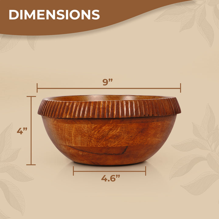 Neora Valley Mangowood Decorative Bowls