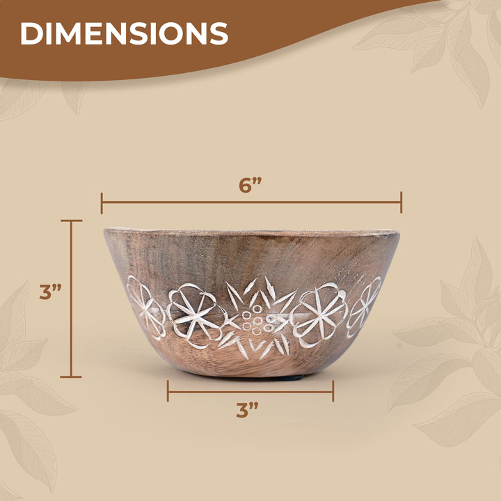 Suru Valley Mangowood Decorative Bowls