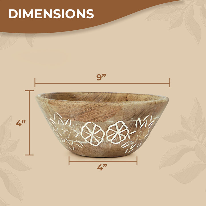 Suru Valley Mangowood Decorative Bowls