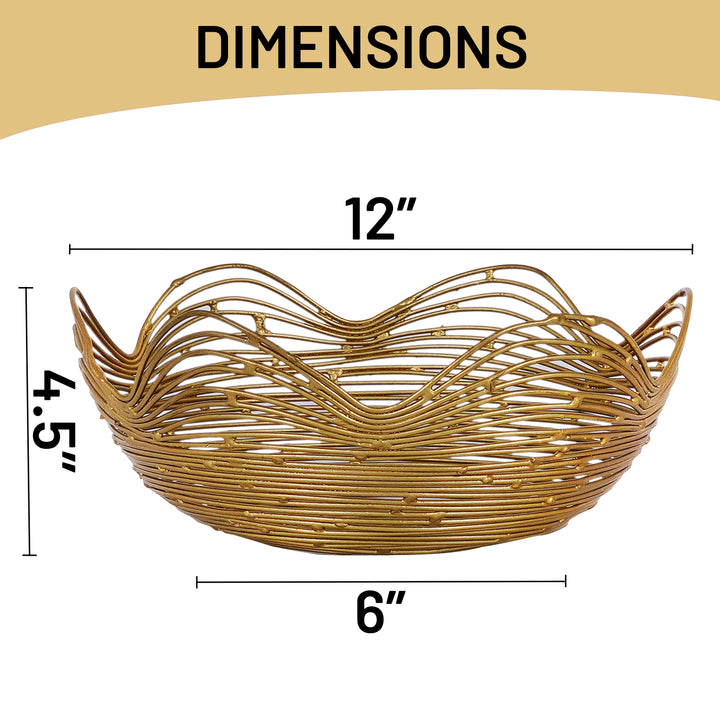 Gurez Valley Metal Decorative Bowls