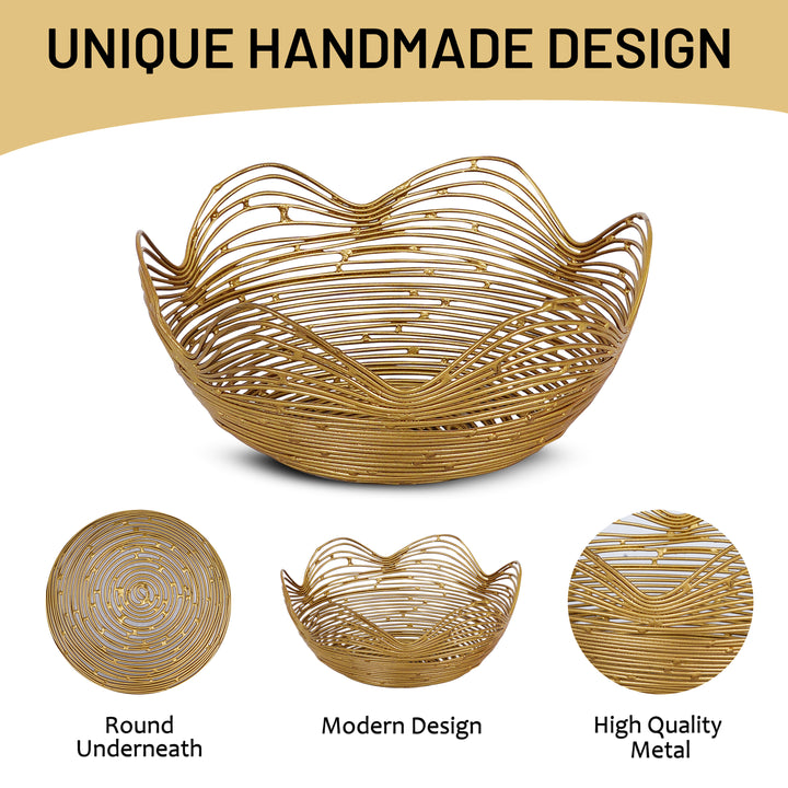 Gurez Valley Metal Decorative Bowls