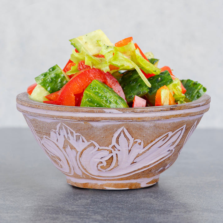 Baspa Valley Mangowood Decorative Bowls