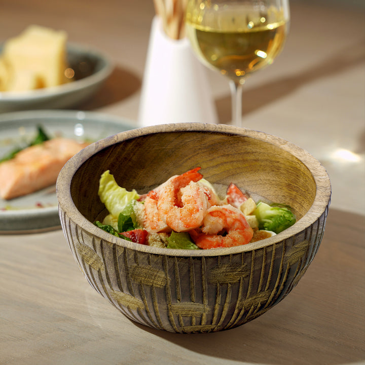 Zoji Valley Mangowood Decorative Bowls