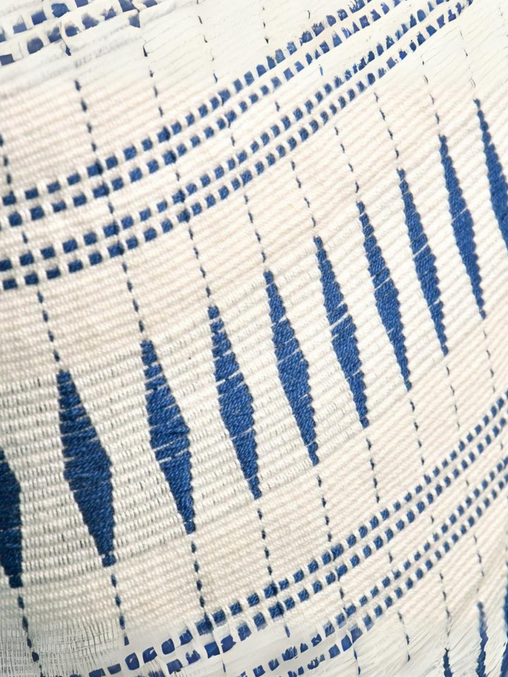 Monochrome Handwoven Pillow Cover (16" x 16")