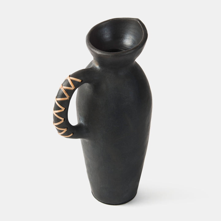 Longpi Black Clay Vase