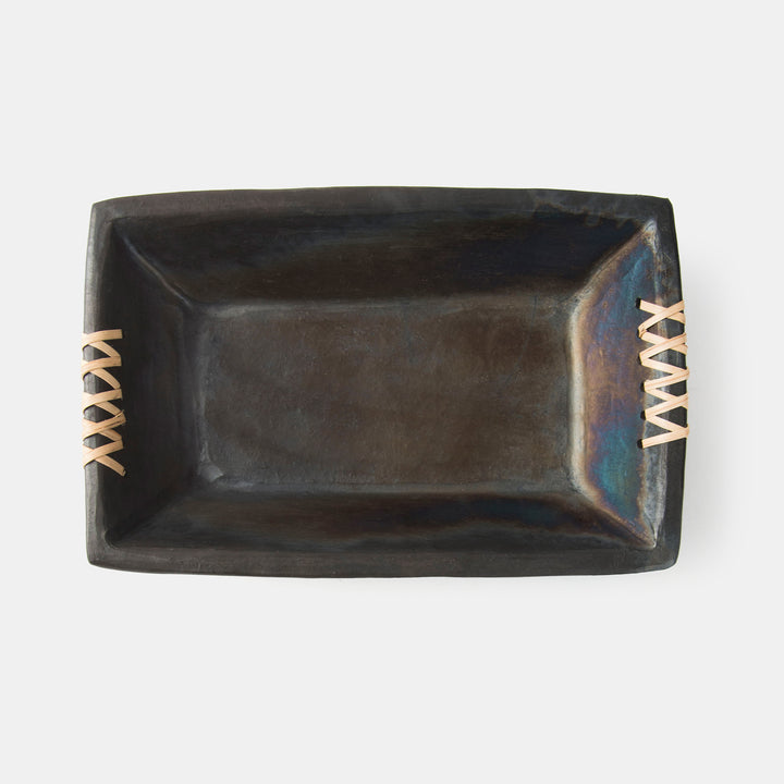 Longpi Black Clay Serving Plater