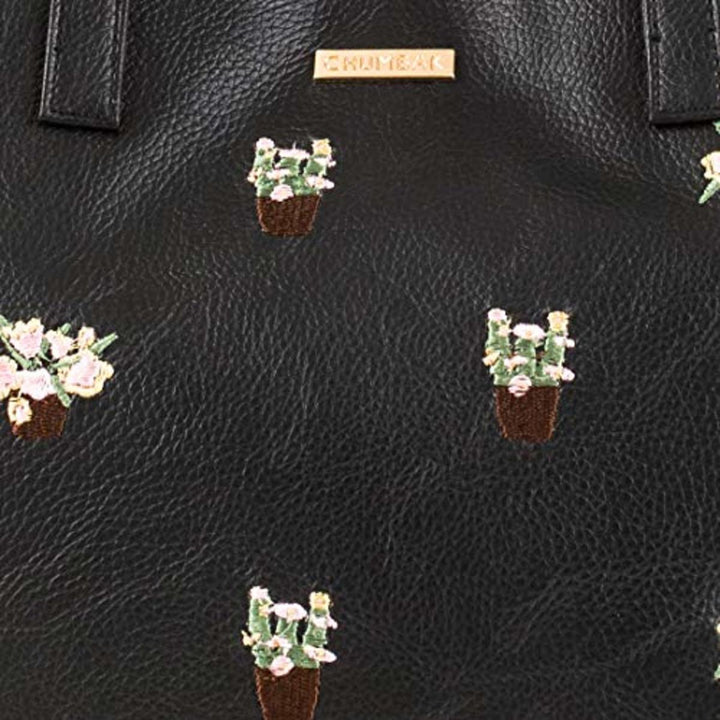 Embroidered Savanna Tote Bag