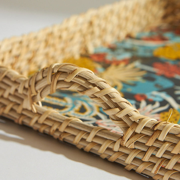 Mela BOHO Jungle Drama Jute Tray
