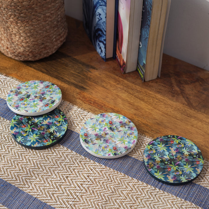 Jungle Bloom Coasters