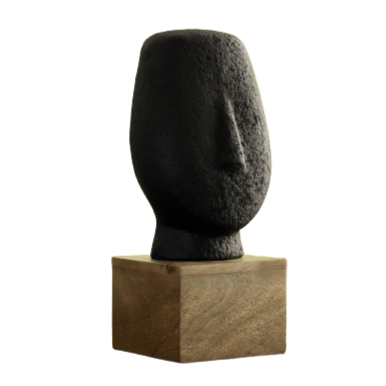 Firm Face Ecomix Sculpture - Black