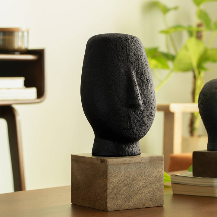 Firm Face Ecomix Sculpture - Black