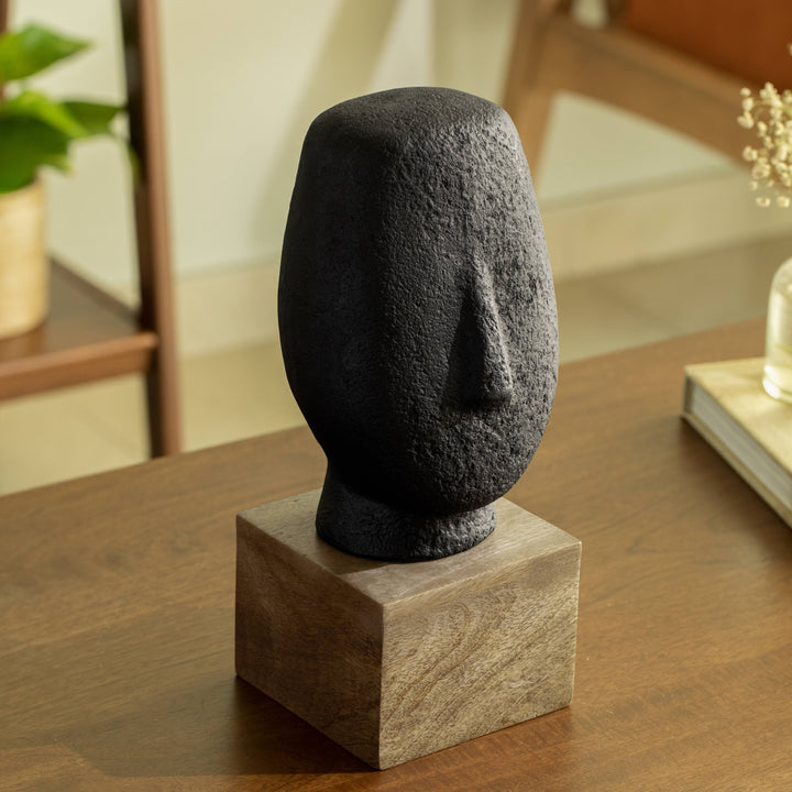 Firm Face Ecomix Sculpture - Black