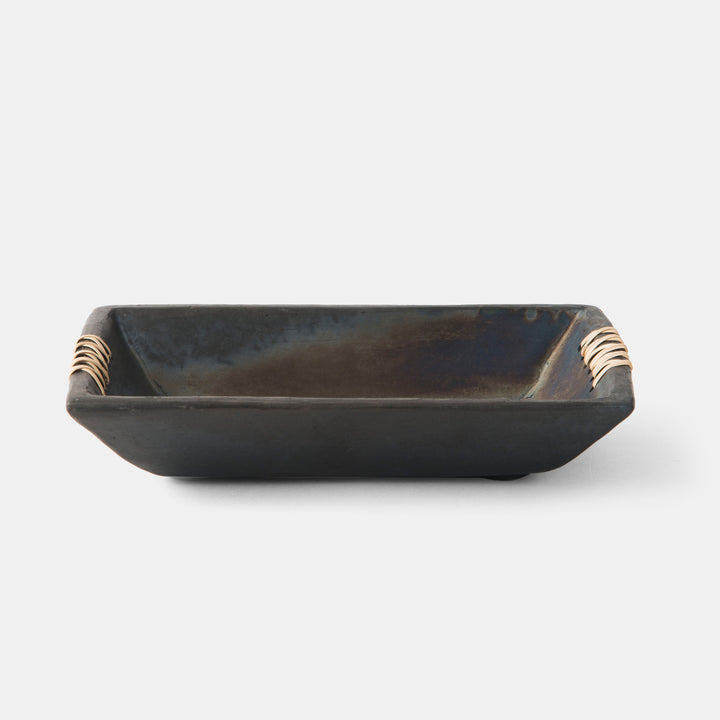 Longpi Black Clay Serving Plater