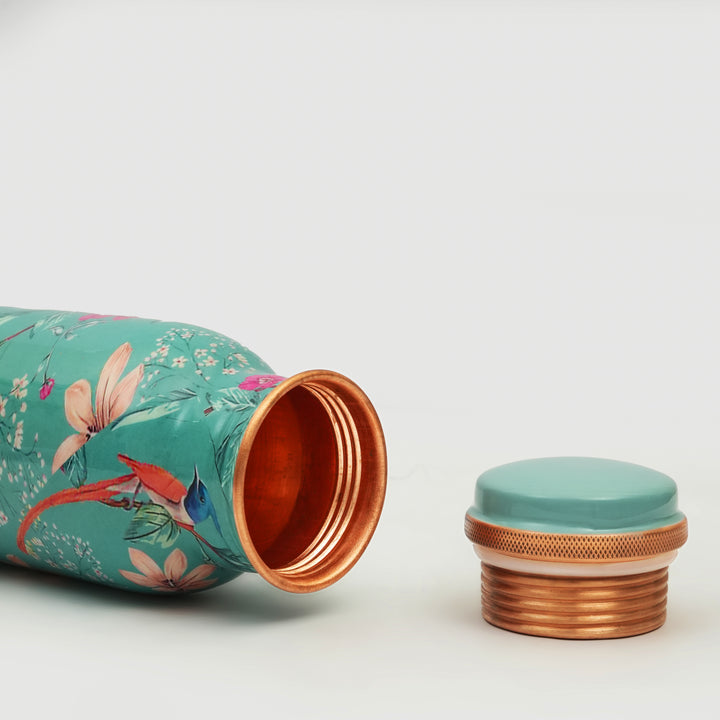 Aqua Flora Copper Water Bottle