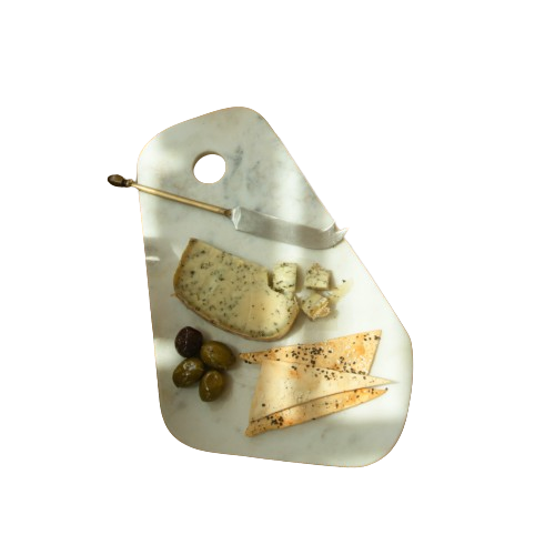 Duo Wood and Marble Chopping Board