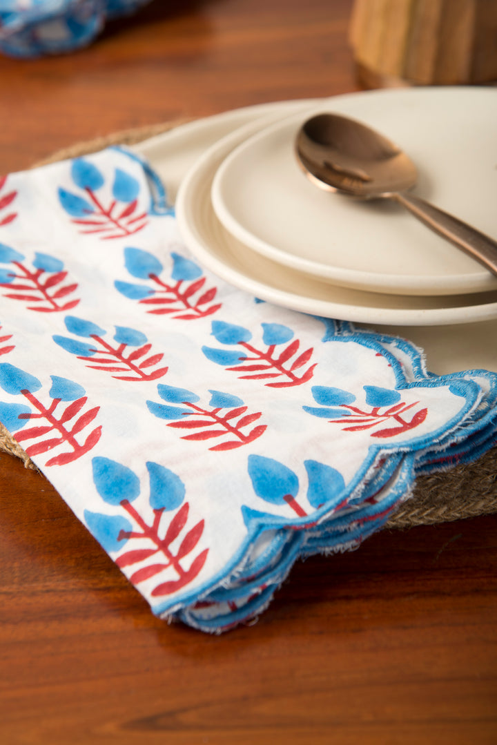 Meadow Handblocked Napkin Set