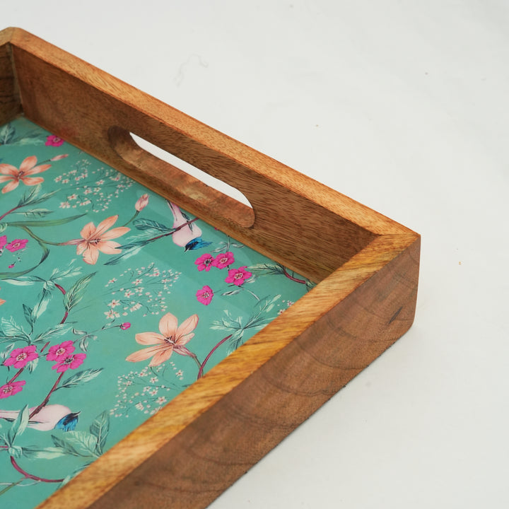 Aqua Flora Inlay Tray