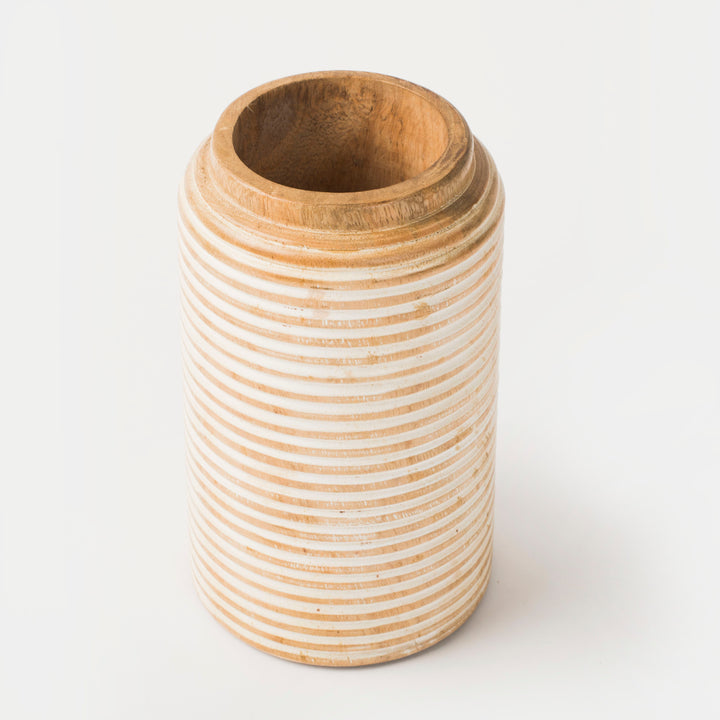 Etchra Vase - Rustic White