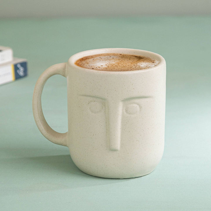 Moai Ceramic Coffee Mug Set