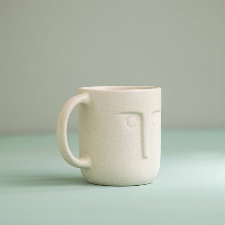 Moai Ceramic Coffee Mug Set