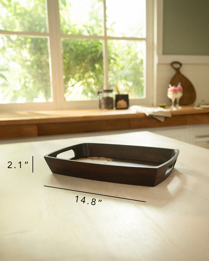 Tashi Handpainted Serving Tray