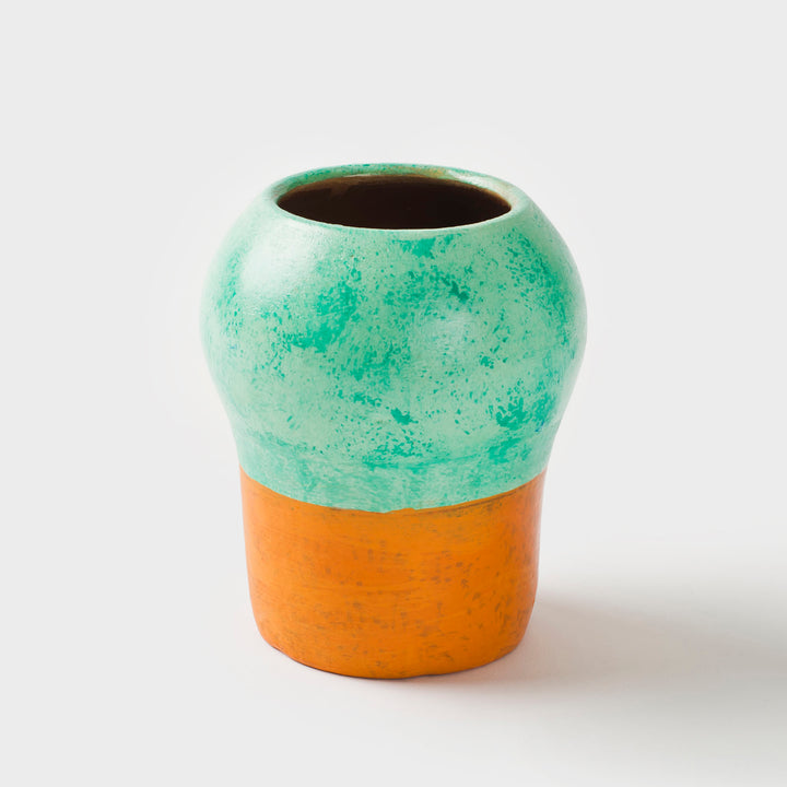 Washed Verdigris Toothbrush holder