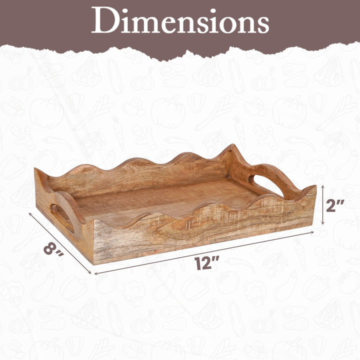 Scallop Tray - Rectangle (Small)