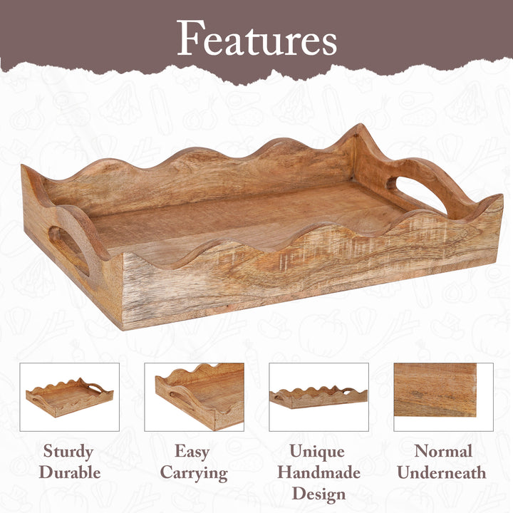 Scallop Tray - Rectangle (Small)