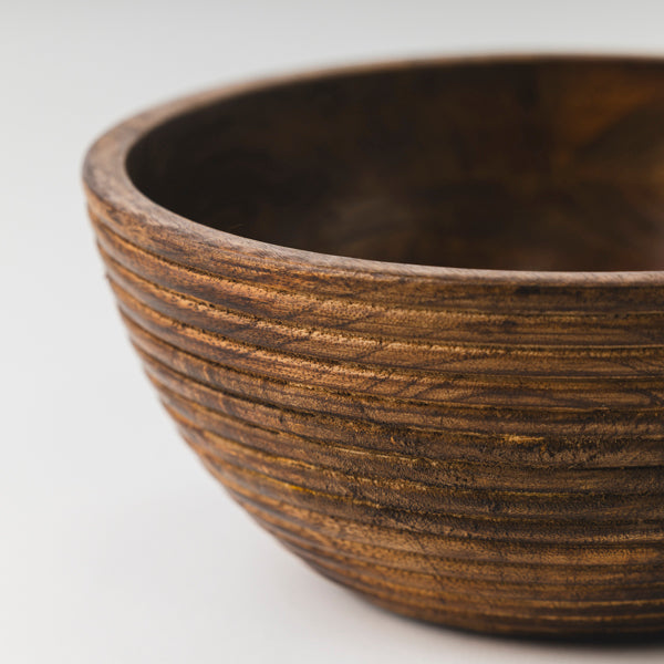 Cascade Handcarved Mangowood Nested Bowls