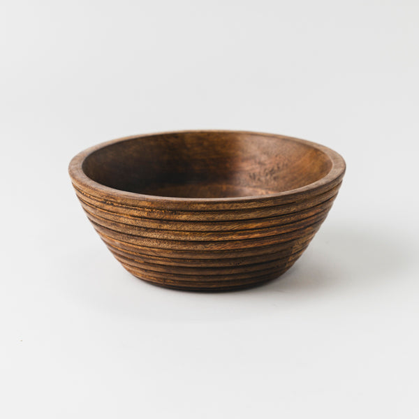 Cascade Handcarved Mangowood Nested Bowls