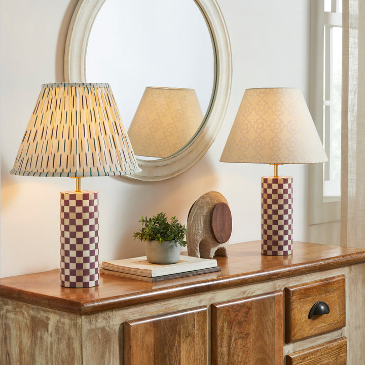 Linea Duo Lamp Shades Set