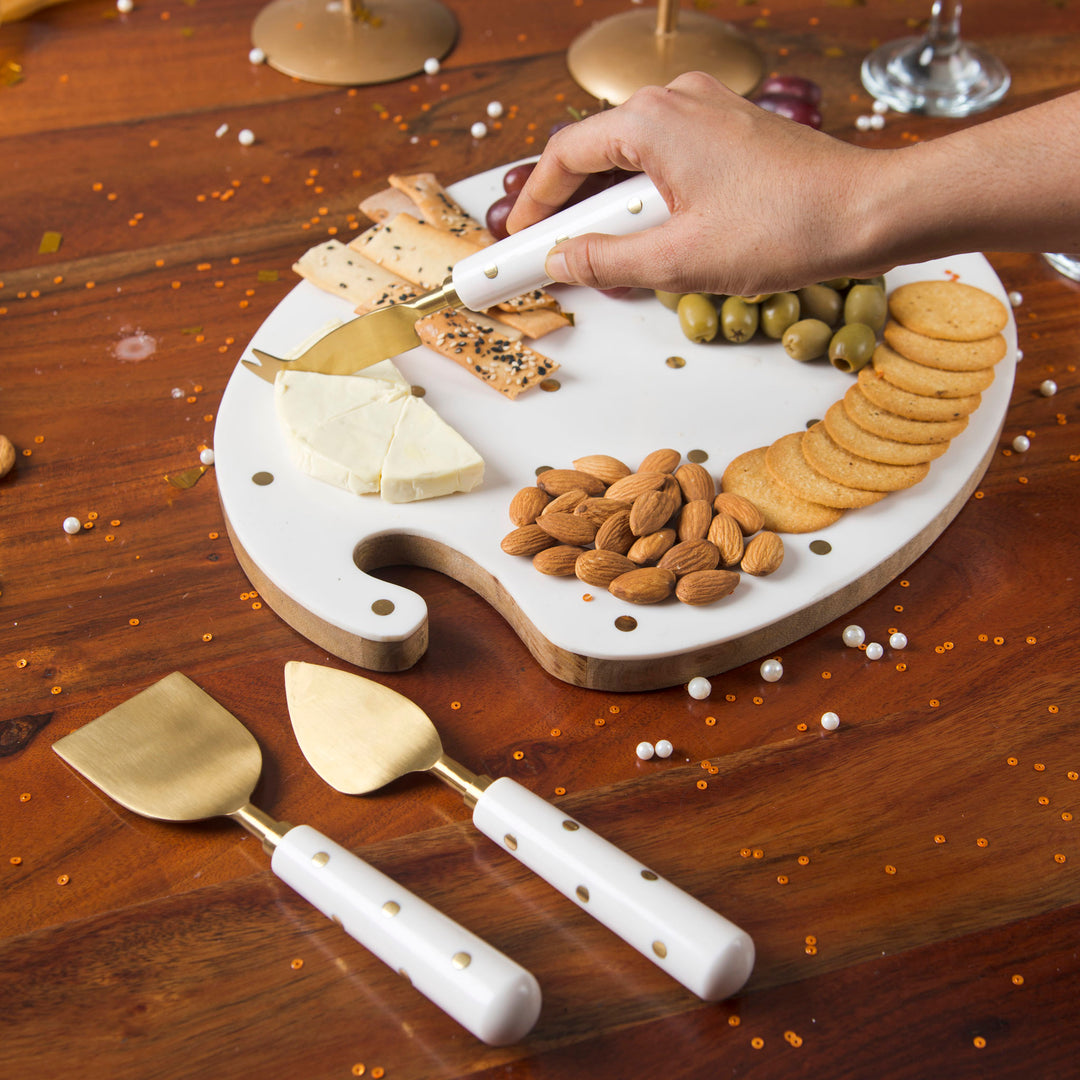 Sitara Cheese Server Set