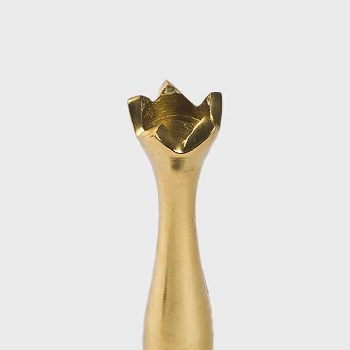 Holiday Accents Brass 9'' Candlesticks Set