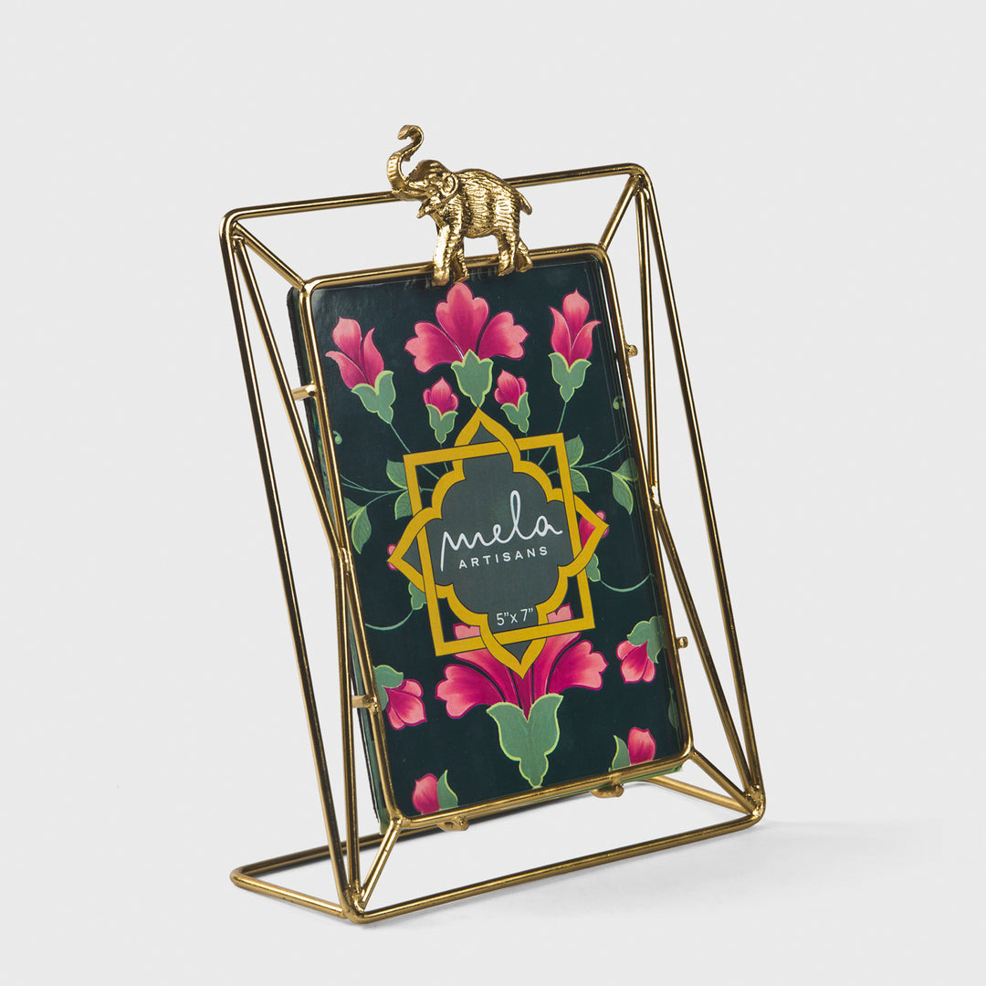 Gilded Elephant Frame – 5x7