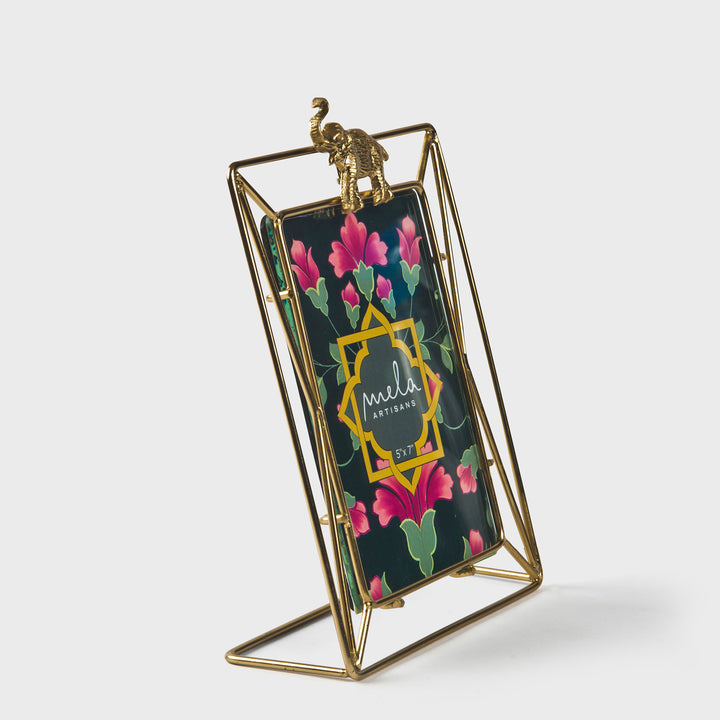 Gilded Elephant Frame – 5x7