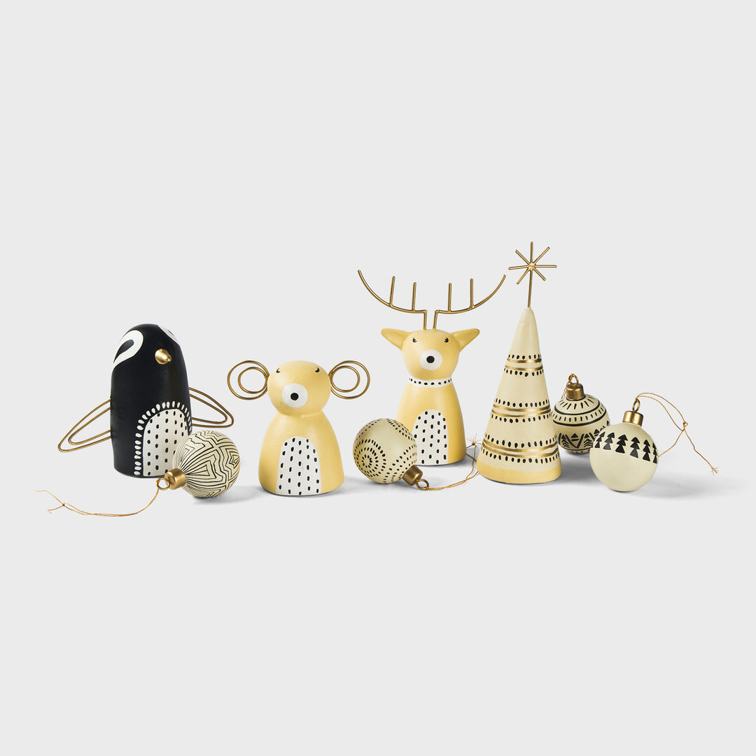 Winter Bear Figurine