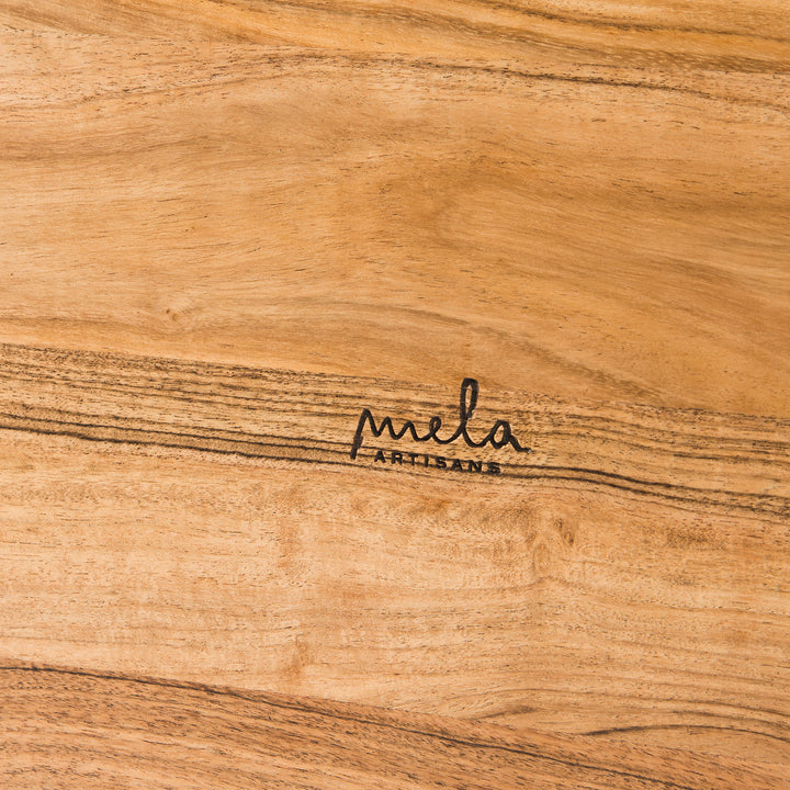 Natural Acacia Wood Large Serving Tray