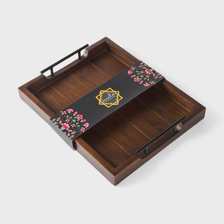 Acacia Wood Large Serving Tray