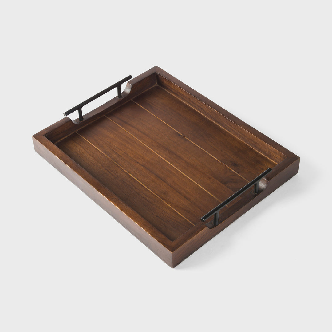 Acacia Wood Large Serving Tray