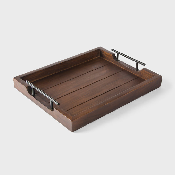 Acacia Wood Large Serving Tray