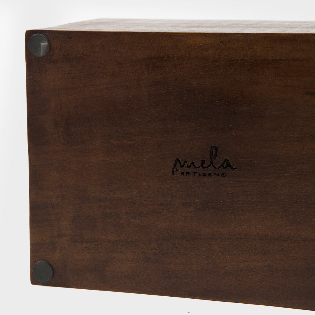 Acacia Wood Caddy Organizer