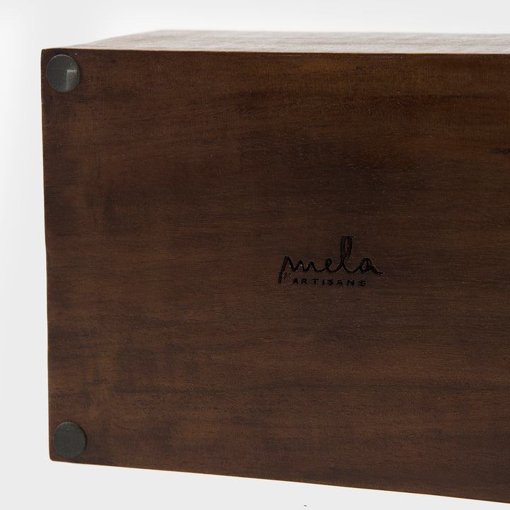 Acacia Wood Caddy Organizer