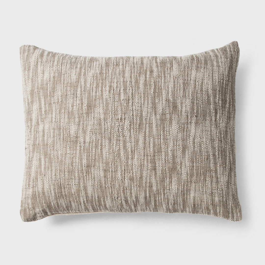 Earthy Brown Handwoven Pillow Sham Set of 2