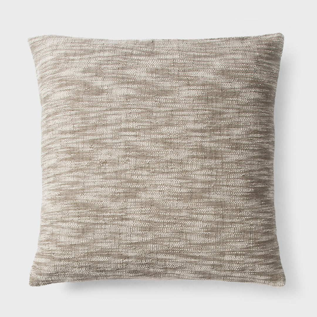Earthy Brown Handwoven Pillow Sham Set of 2
