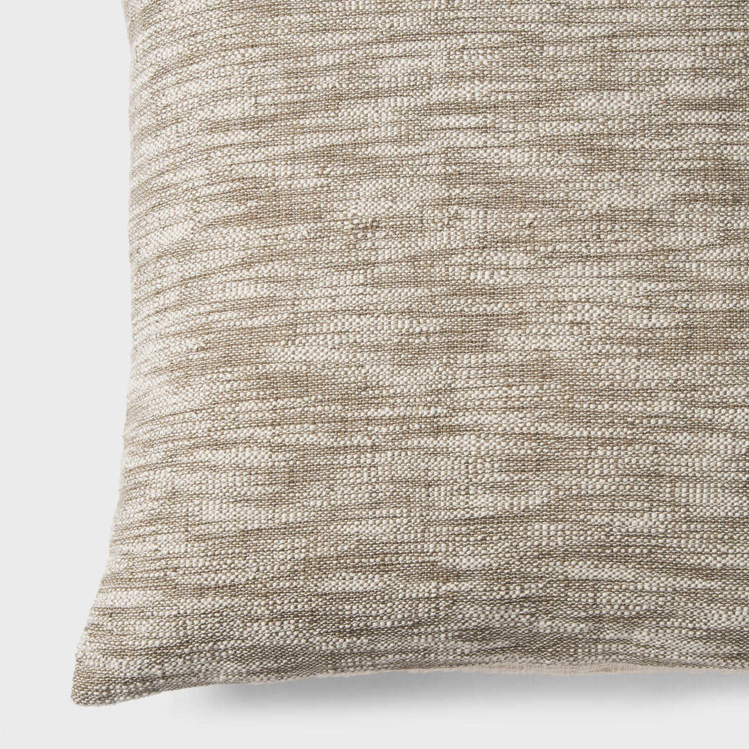 Earthy Brown Handwoven Pillow Sham Set of 2