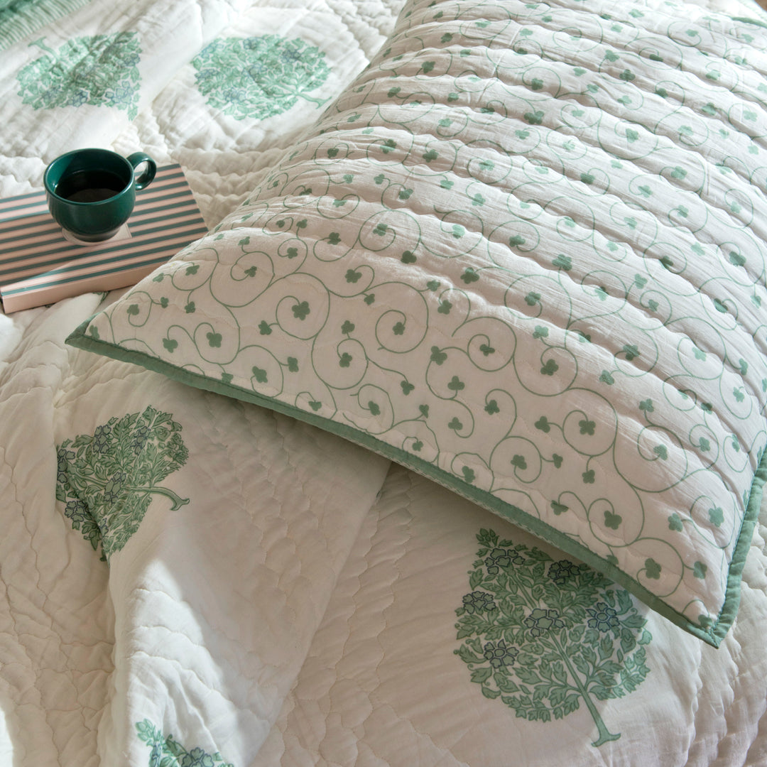 Zahra Handprinted Cotton Sham Set of 2