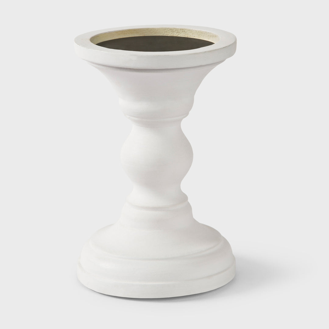 Willow in Matte White Candle Holder Set of 3
